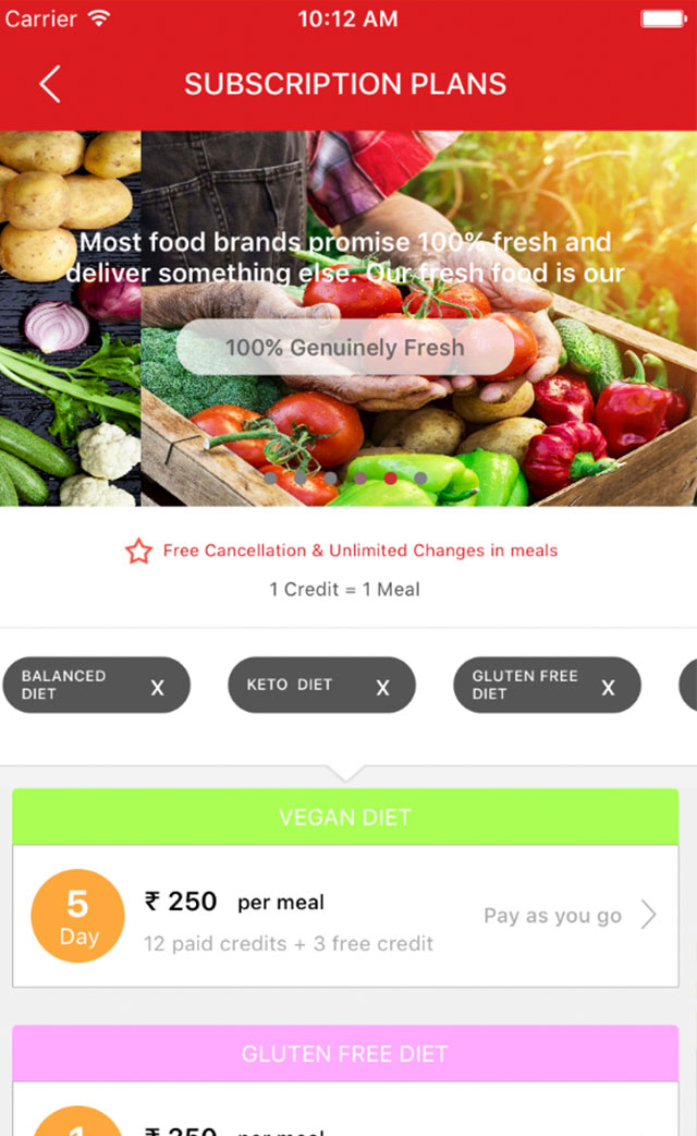 food delivery app, food delivery app design